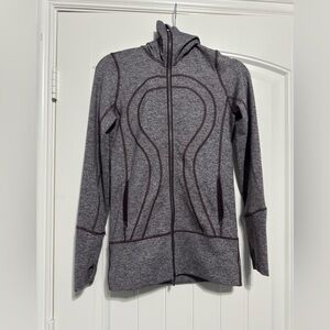 Lululemon Stride Jacket II in Heathered Black Cherry